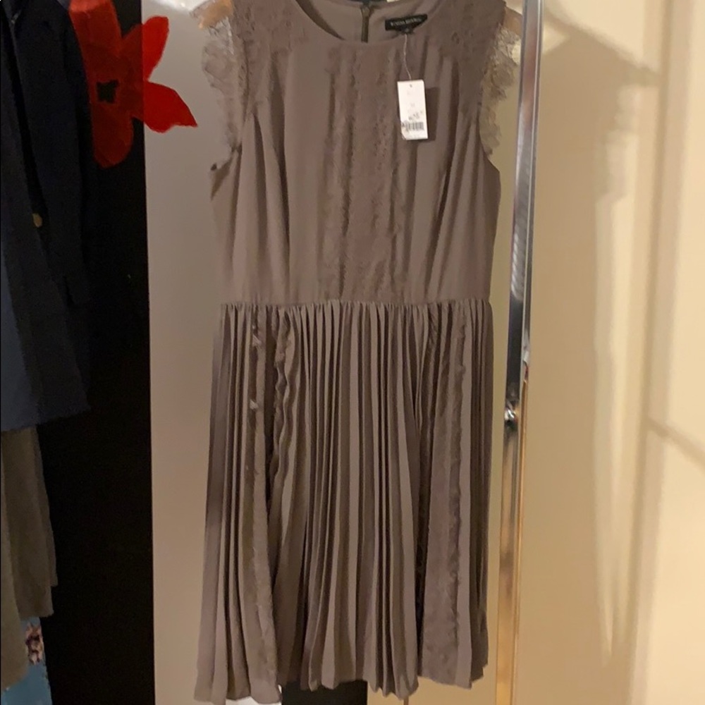 BR Mushroom Lace Trimmed Dress